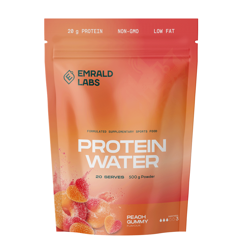 Protein Water Emrald Labs Protein water 500g Peach Gummy