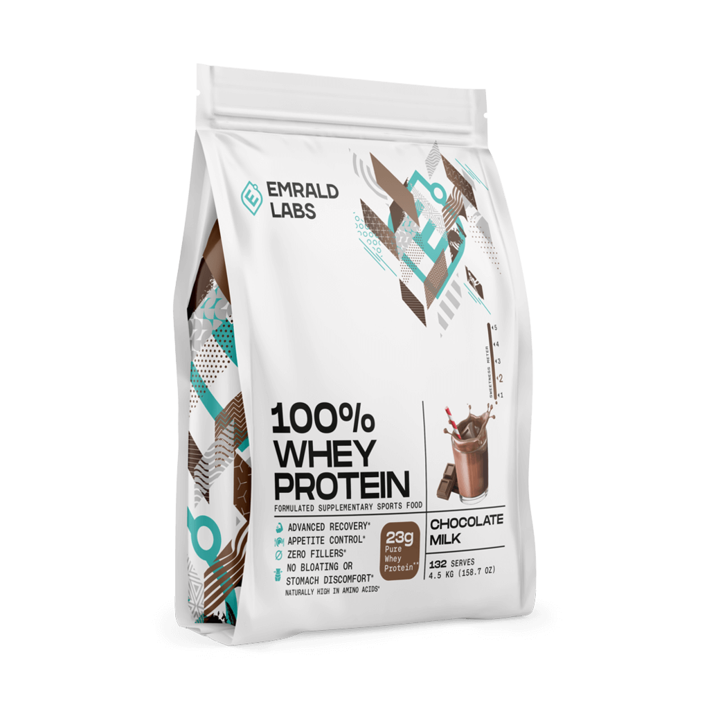 100% Whey Protein (27) & 100% Whey Protein Emrald Labs Whey blend protein 4.5kg Chocolate Milk
