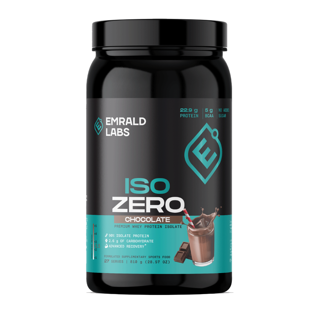 Iso Zero Protein (4) & Iso Zero Protein Emrald Labs Whey protein isolate 810g Chocolate
